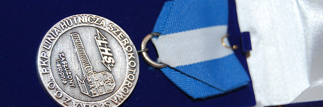 Medal okolicznościowy dla PKP LHS