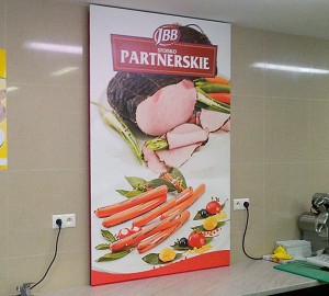 Tablica reklamowa dla JBB